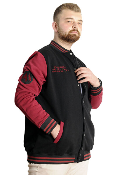 ModeXL Мъжко спортно яке Mode XL Large Size 23628 Черно