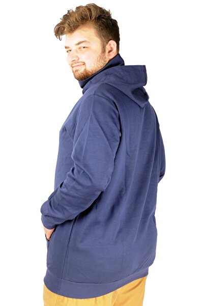 ModeXL Mode Xl Великий розмір Чоловічий світшот Arm Mask 21505 Індіго