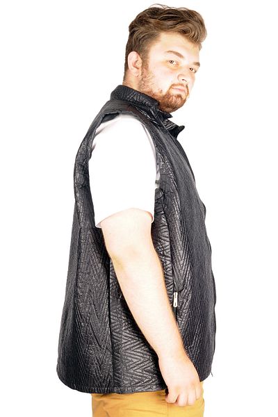 ModeXL Mode Xl Ανδρικό γιλέκο Basic Step Arrow Line 21605 Μαύρο