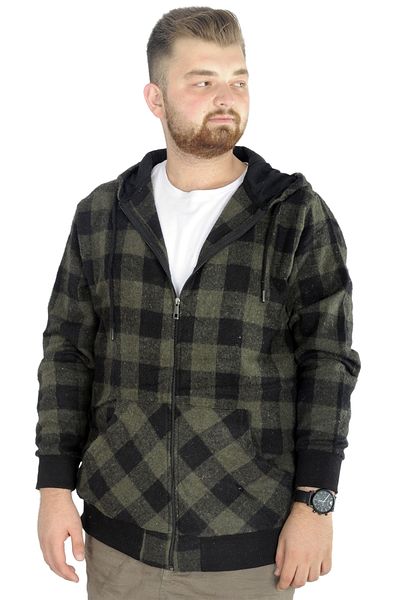 ModeXL Mode Xl Ανδρική τσέπη με κουκούλα ξυλοκόπος 21574 Χακί