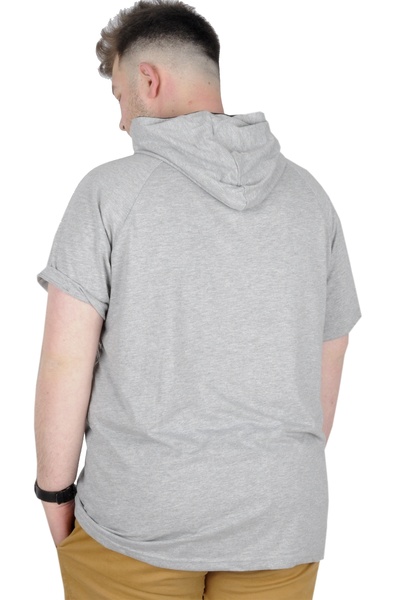 ModeXL Μπλουζάκι Mode Xl Μεγάλο Μέγεθος Με κουκούλα Paris 22174 Grimelange