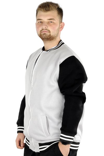 ModeXL Ανδρικό κολεγιακό παλτό Mode Xl Large Size 22618 Grimelange