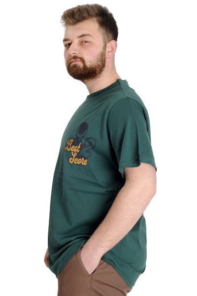 ModeXL Ανδρικό T-shirt Mode Xl Plus Size Best Score 23134 Nefti