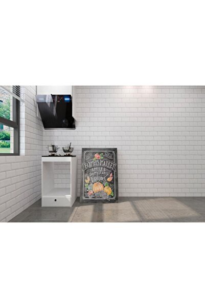 ESYAH Ankastre Fırın Dolabı Beyaz