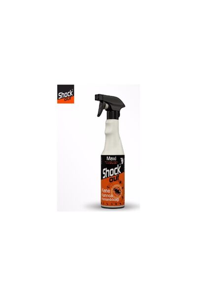DUAL Shock Out Maxi 450 Ml Kokusuz Lekesiz Kene Ve Böcek Ilacı