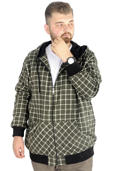 ModeXL Mode Xl Ανδρική τσέπη με κουκούλα ξυλοκόπος 21574 Πράσινη