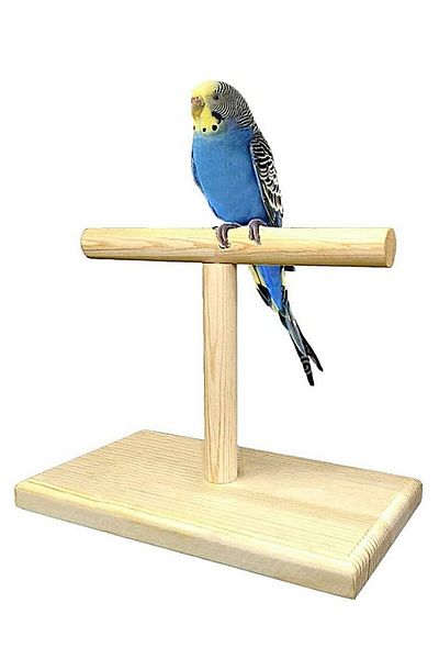 100% Turkish Design Wooden Bird Training Stand