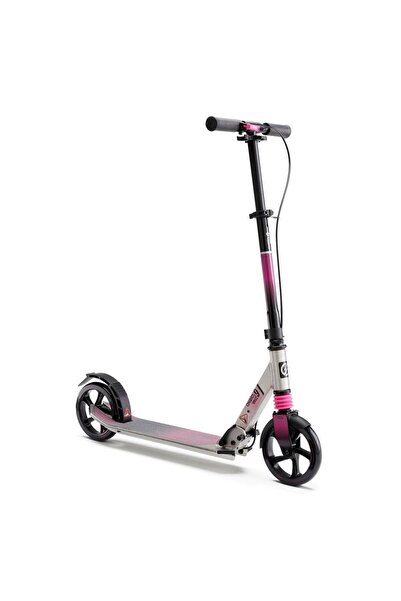 oxelo - Scooter Mıd 9 9 14 Yaş Koyu Gri Pembe