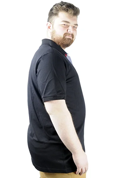 ModeXL Mode Xl Ανδρικό T Shirt Polo Skull 22304 Μαύρο