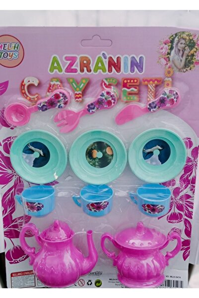 Melih Toys Azra'nın Çay Seti Oyuncak