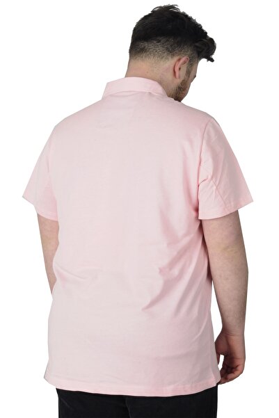 ModeXL Mode Xl Μπλουζάκι μεγάλου μεγέθους Polo 08 Meeting 22329 Salmon