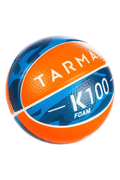 TARMAK Мини баскетболна топка - размер 1 - оранжева/синя - K100