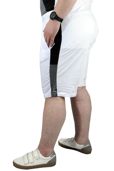 ModeXL Ανδρικό Capri Mode XL - Single Jersey Cymd 22133 Λευκό