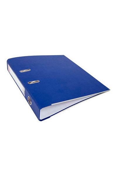 Noki Narrow Plastic Navy Blue Folder 10 Pack 56412-140