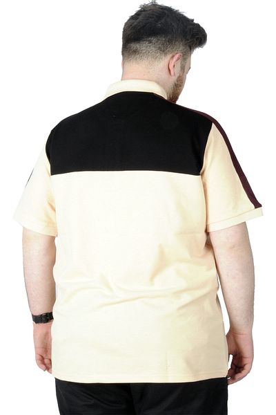 ModeXL Mode Xl Μπλουζάκι μεγάλου μεγέθους Polo When You Are 22334 Beige