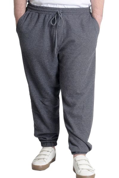 ModeXL Mode XL Sweatpants Elastic Leg Waffle 23501 Antramelange