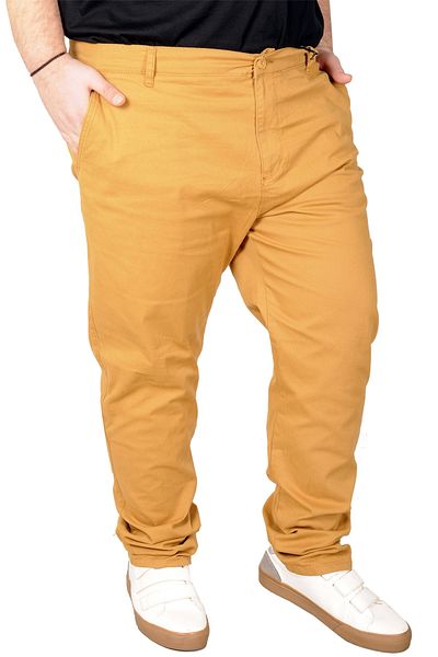 ModeXL Mode Xl Ανδρικό Παντελόνι Λινό Milano 20850 Tan