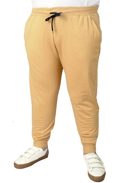 ModeXL Mode Xl Φούτερ μεγάλου μεγέθους με στάμπα 20507 Μπεζ