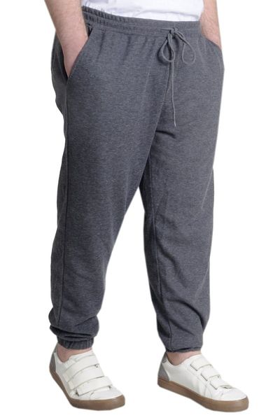 ModeXL Mode XL Sweatpants Elastic Leg Waffle 23501 Antramelange