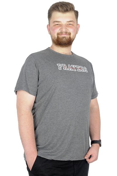 ModeXL Mode Xl Великий розмір футболка з круглим вирізом Prayers 22185 Атласний