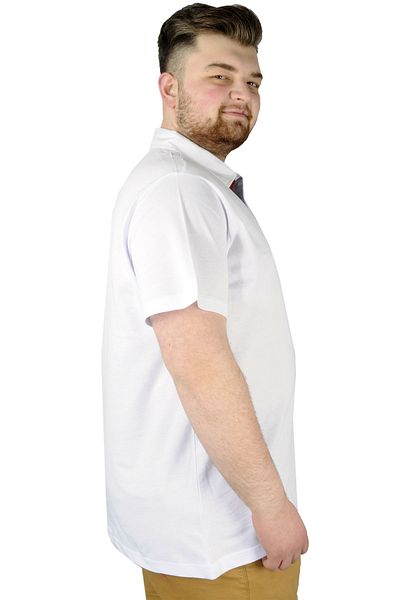 ModeXL Mode Xl Ανδρικό T-shirt Polo Boat Club 22301 Λευκό