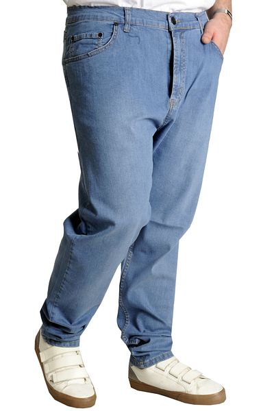 ModeXL Ανδρικό τζιν Mode Xl Classic 5 τσέπες Deep Royal Blue 22932 Blue