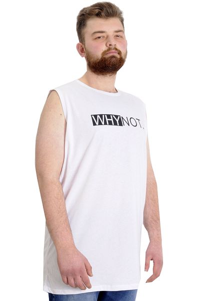 ModeXL Mode Xl Ανδρικό εσώρουχο μεγάλου μεγέθους Whynot 23003 Λευκό
