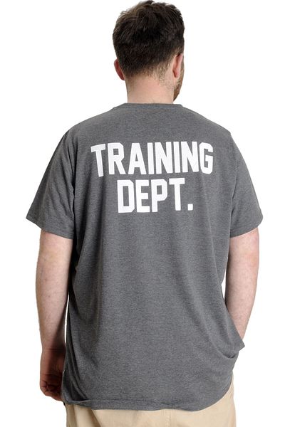 ModeXL Mode Xl Ανδρικό T-shirt Training Dept 23128 Antramelange