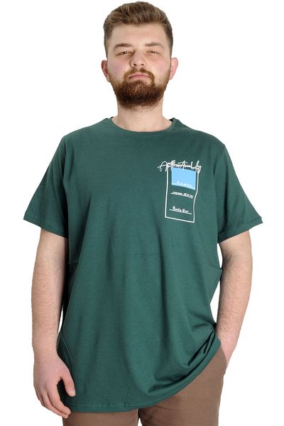 ModeXL Ανδρικό T-shirt Mode Xl Large Size Establısment 23139 Nefti