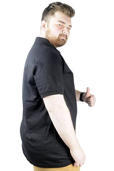 ModeXL Mode Xl Ανδρικό T Shirt Polo Boat Club 22301 Μαύρο