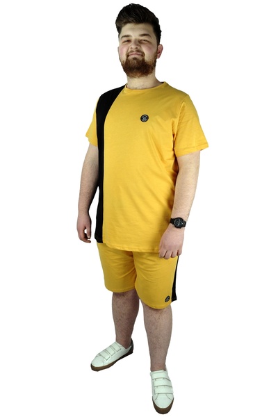 ModeXL Mode Xl Ανδρικό Capri Single Jersey Md08 22135 Mustard