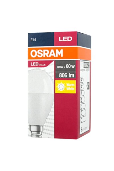 Osram Led Clp 60 7w/2700k 806lm E14