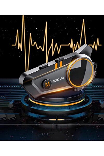 MATECHNO Motorsiklet Kask Interkom Kulaklık Extra Bass Bluetooth 5.3 Çift Telefon Bağlantı Siri Mod