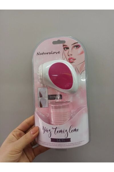 Naturalove Yüz Temizleme Seti + 12 Adet Pamuk