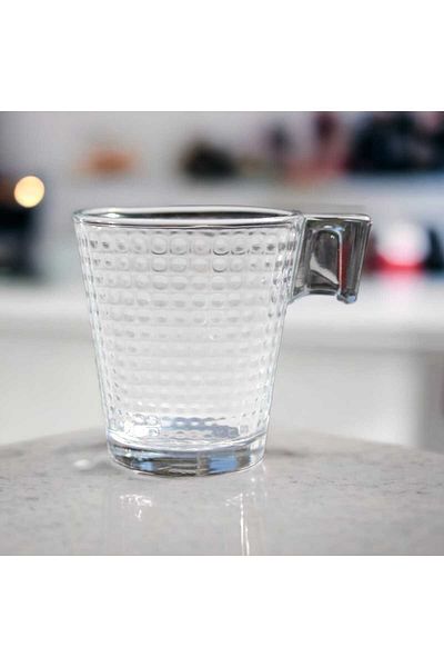 Glass In Love Espresso Cup 6 Pieces 90cc 3M300007-3