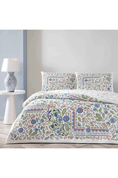 Taç Gracie Blue Double Duvet Cover Set