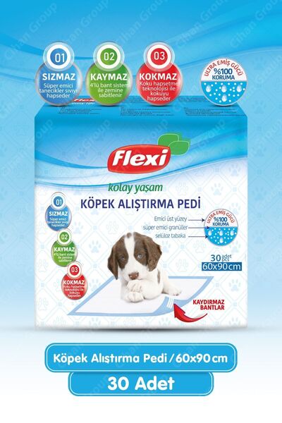 Flexi Köpek Çiş Pedi - 60x90cm 30'lu Paket