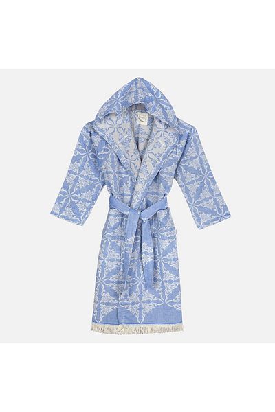 Miespiga Μπουρνούζι Unisex Kids Μπλε Τετράγωνο Μωσαϊκό Loincloth