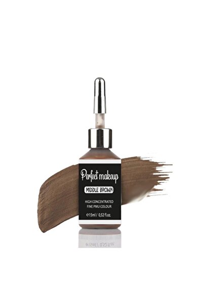 Perfect Makeup Kalıcı Makyaj Boyası - Middle Brown (orta Kahverengi) 15ml