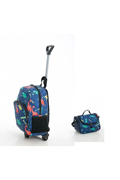 My Easy Shop Rolling Bag Set with Squeegee for Kindergarten and Daily Use