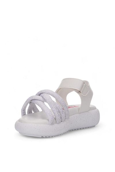 Tuğba Ortopedi 006 Model Sandale Albe Fete - Preșcolar