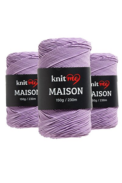 knitme 3'er Adet , 150'er Gram , 230m , El Örgü Ipi