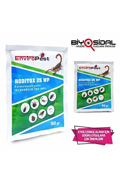 enviropest Rodİtox 25 Wp Haşere Öldürücü