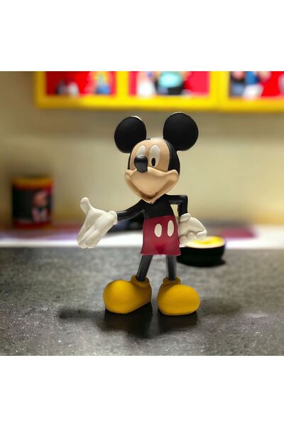 Umay Project Mickey Mouse Fare Obje Minyatür Polyester Heykel - Bebek / Çocuk...