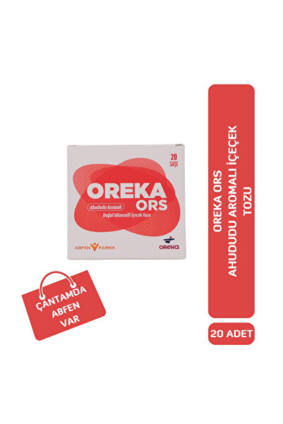 Oreka ORS Ahududu Aromalı İçecek Tozu 20 Adet