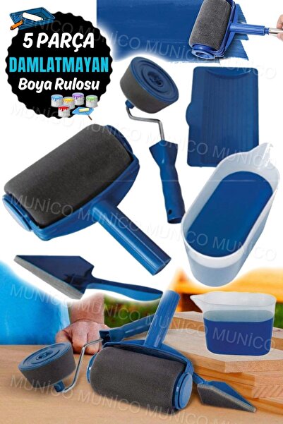 Genel Markalar Hızlı ve Etkili Boyama Çözümü: 5 Parça Büyük Boya Rulosu & Köş...