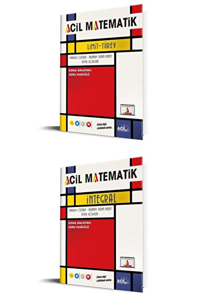 Bilgi Sarmal Yayınları Acil Limit Türev Integral Fasikül Seti 2 Kitap Yeni 2023