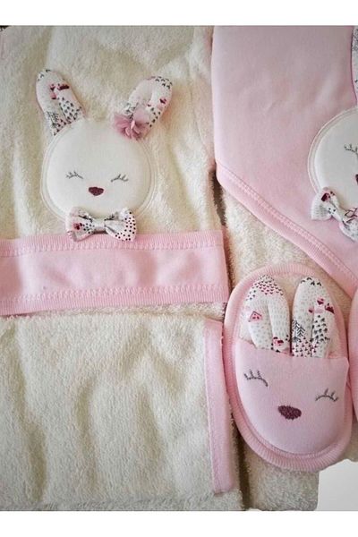 Gaye Bebe Rabbit Bathrobe and Towel Set