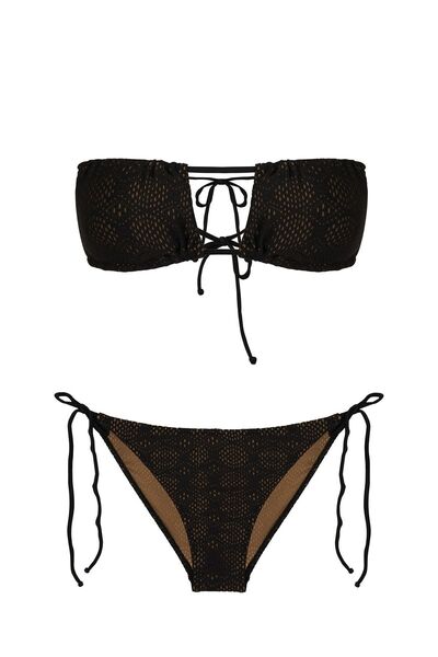 AQUELLA طقم بيكيني بدون حمالات