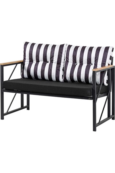 Kırlenta Zebra Iki Kişilik Bahçe Balkon Mobilyası
